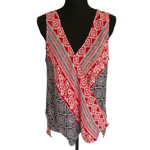 ☀️Bandana styled sleeveless top, Size XL